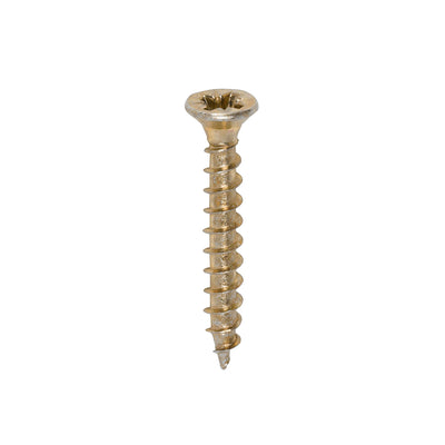 TIMCO Solo Countersunk Gold Woodscrews - 3.5 x 25 (200pcs)