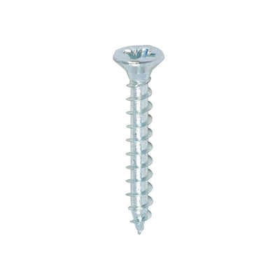 TIMCO Solo Countersunk Silver Woodscrews - 3.5 x 25 (200pcs)