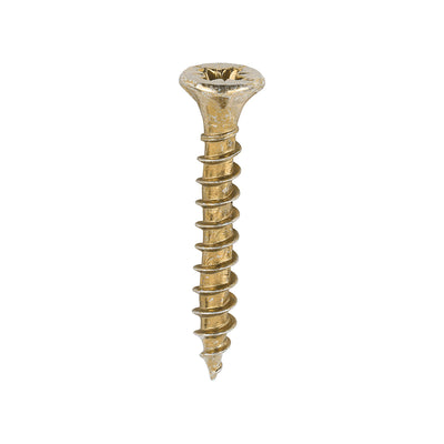 TIMCO Velocity Premium Multi-Use Countersunk Gold Woodscrews - 3.5 x 25 (200pcs)