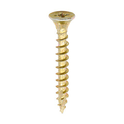 TIMCO C2 Strong-Fix Multi-Purpose Premium Countersunk Gold Woodscrews - 3.5 x 30 (1800pcs)