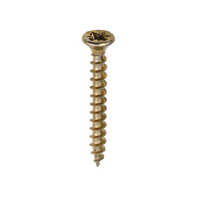 TIMCO Solo Countersunk Gold Woodscrews - 3.5 x 30 (200pcs)