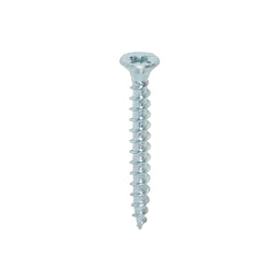 TIMCO Solo Countersunk Silver Woodscrews - 3.5 x 30 (200pcs)