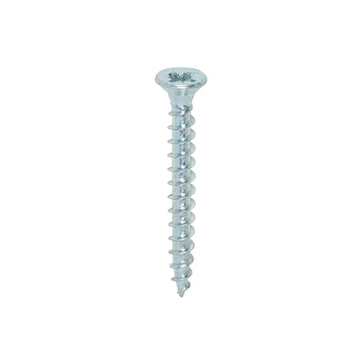 TIMCO Solo Countersunk Silver Woodscrews - 3.5 x 30 (200pcs)