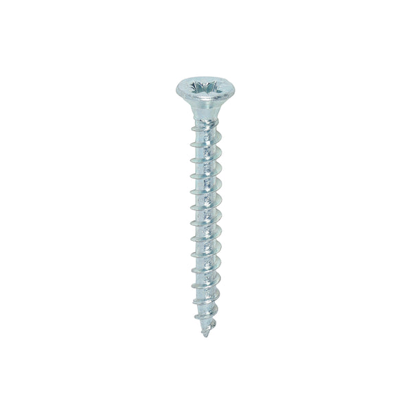 TIMCO Solo Countersunk Silver Woodscrews - 3.5 x 30 (200pcs)