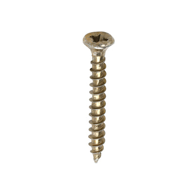 TIMCO Velocity Premium Multi-Use Countersunk Gold Woodscrews - 3.5 x 30 (200pcs)