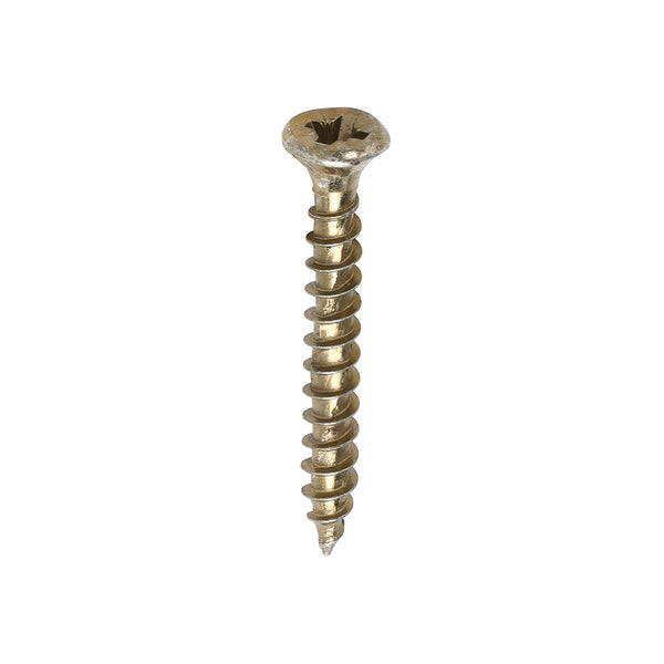 TIMCO Velocity Premium Multi-Use Countersunk Gold Woodscrews - 3.5 x 30 (200pcs)