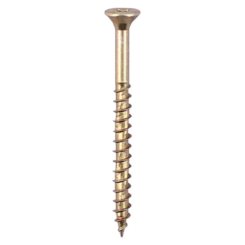 TIMCO Velocity Premium Multi-Use Countersunk Gold Woodscrews - 3.5 x 35 (200pcs)