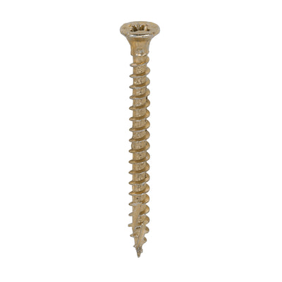 TIMCO C2 Strong-Fix Multi-Purpose Premium Countersunk Gold Woodscrews - 3.5 x 40 (200pcs)