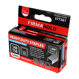 TIMCO Heavy Duty Chisel Point A2 Stainless Steel Staples  - 8mm (1000pcs)