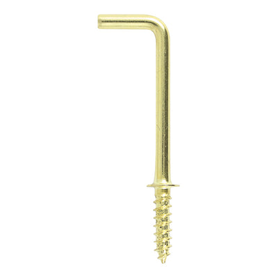 TIMCO Cup Hooks Square Electro Brass - 38mm (8pcs)