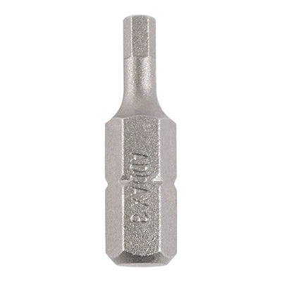 TIMCO Hex Driver Bit S2 Grey - 3.0 x 25 (2pcs)