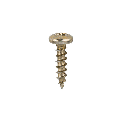 TIMCO Classic Multi-Purpose Pan Head Gold Woodscrews - 4.0 x 16 (200pcs)