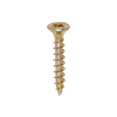 TIMCO Solo Countersunk Gold Woodscrews - 4.0 x 25 (200pcs)