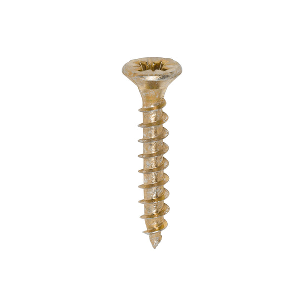 TIMCO Solo Countersunk Gold Woodscrews - 4.0 x 25 (200pcs)