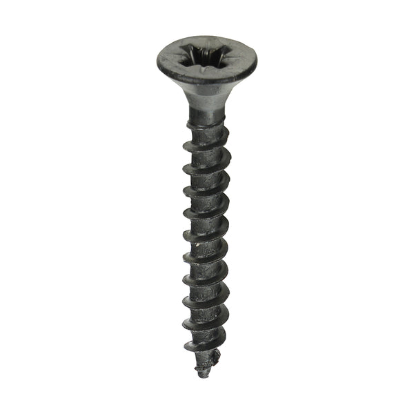 TIMCO Countersunk Black Organic Woodscrews - 4.0 x 30 (25pcs)