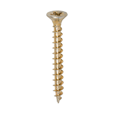 TIMCO Solo Countersunk Gold Woodscrews - 4.0 x 35 (200pcs)