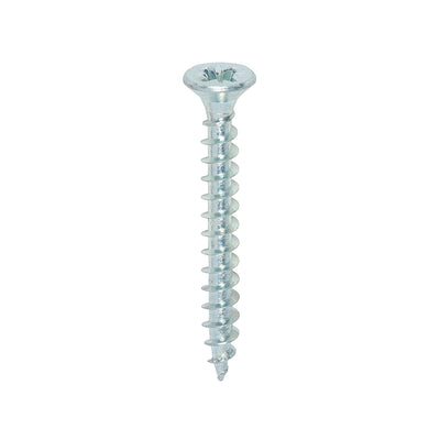 TIMCO Solo Countersunk Silver Woodscrews - 4.0 x 35 (200pcs)