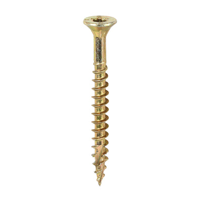 TIMCO C2 Clamp-Fix Multi-Purpose Premium Countersunk Gold Woodscrews - 4.0 x 40 (1200pcs)