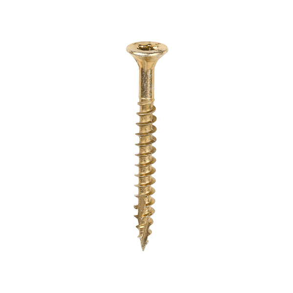 TIMCO C2 Clamp-Fix Multi-Purpose Premium Countersunk Gold Woodscrews - 4.0 x 40 (200pcs)