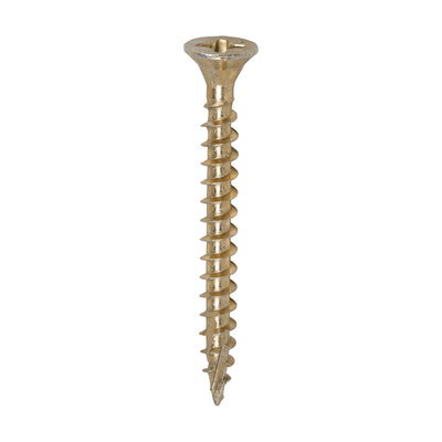 TIMCO C2 Strong-Fix Multi-Purpose Premium Countersunk Gold Woodscrews - 4.0 x 40 (1200pcs)