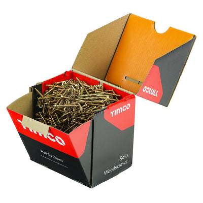 TIMCO Solo Countersunk Gold Woodscrews - 4.0 x 40 (1000pcs)