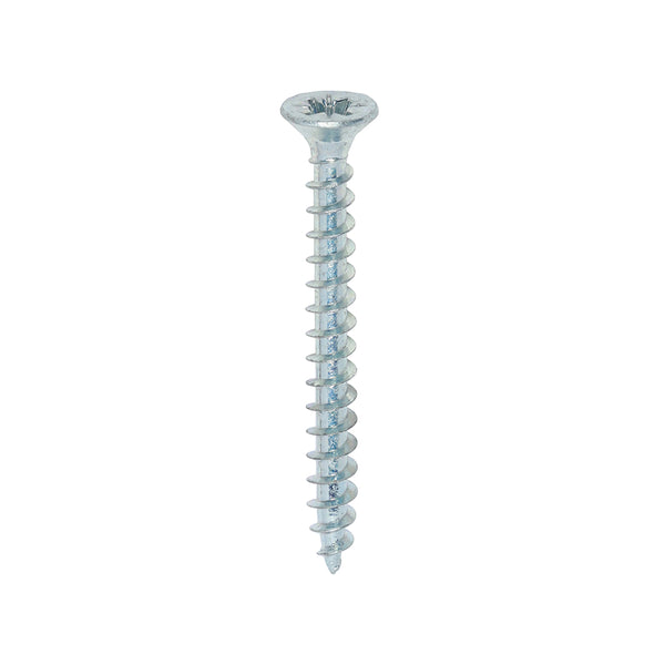 TIMCO Solo Countersunk Silver Woodscrews - 4.0 x 40 (200pcs)