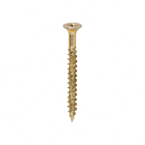 TIMCO Velocity Premium Multi-Use Countersunk Gold Woodscrews - 4.0 x 40 (1200pcs)