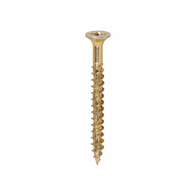 TIMCO Velocity Premium Multi-Use Countersunk Gold Woodscrews - 4.0 x 40 (200pcs)