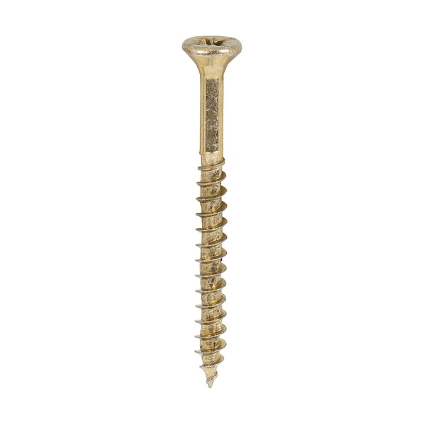 TIMCO Velocity Premium Multi-Use Countersunk Gold Woodscrews - 4.0 x 45 (200pcs)