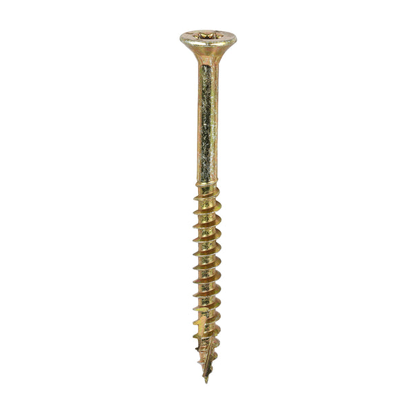 TIMCO C2 Clamp-Fix Multi-Purpose Premium Countersunk Gold Woodscrews - 4.0 x 50 (800pcs)