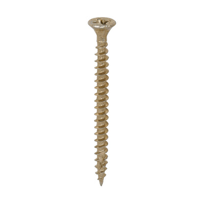 TIMCO C2 Strong-Fix Multi-Purpose Premium Countersunk Gold Woodscrews - 4.0 x 50 (800pcs)