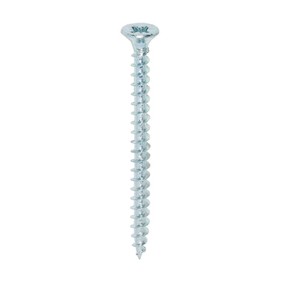 TIMCO Solo Countersunk Silver Woodscrews - 4.0 x 50 (200pcs)