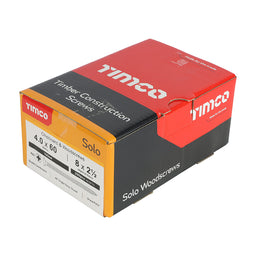 TIMCO Solo Countersunk Gold Woodscrews - 4.0 x 60 (200pcs)