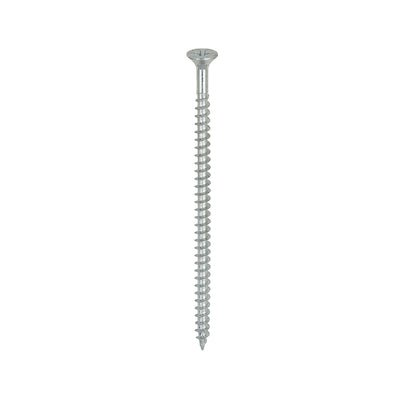 TIMCO Solo Countersunk Silver Woodscrews - 4.0 x 80 (200pcs)