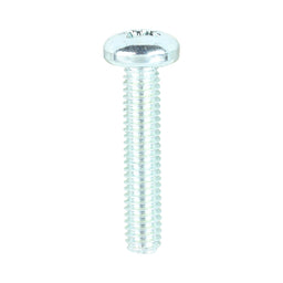 TIMCO Machine Pan Head Silver Screws - M4 x 20 (100pcs)