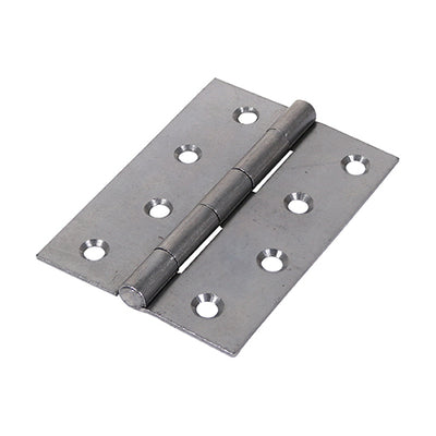 TIMCO Butt Hinges Fixed Pin (1838) Steel Self Colour - 100 x 70 (2pcs)