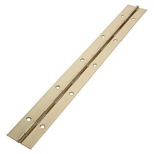 TIMCO Piano Hinges Steel Electro Brass - 1800 x 32 (10pcs)