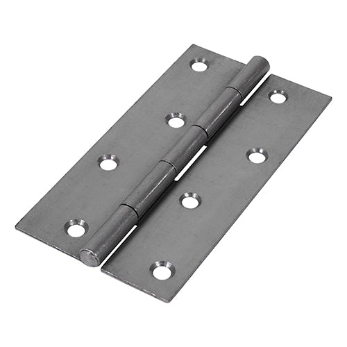 TIMCO Uncranked Butt Hinges (5050) Steel Self Colour - 127 x 65 (2pcs)