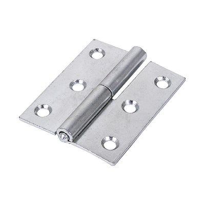 TIMCO Lift Off Hinges (457) Right Hand Steel Silver - 75 x 62 (2pcs)