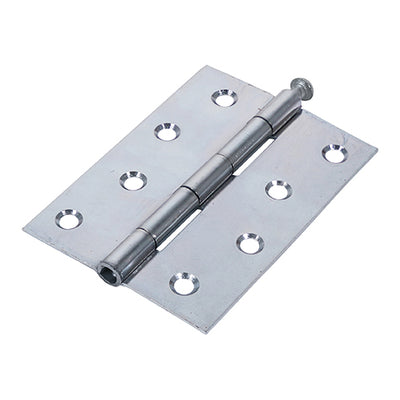 TIMCO Butt Hinges Loose Pin (1840) Steel Silver - 100 x 71 (2pcs)