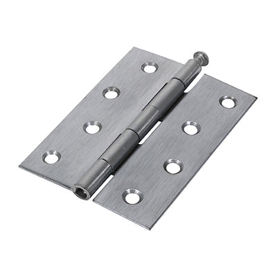 TIMCO Butt Hinges Loose Pin (1840) Steel Satin Chrome - 100 x 71 (2pcs)