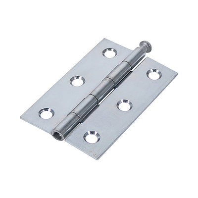 TIMCO Butt Hinges Loose Pin (1840) Steel Silver - 75 x 50 (2pcs)