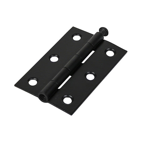 TIMCO Butt Hinges Loose Pin (1840) Steel Black - 75 x 50 (2pcs)