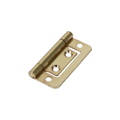 TIMCO Flush Hinges (105) Steel Electro Brass - 50 x 38.5 (2pcs)