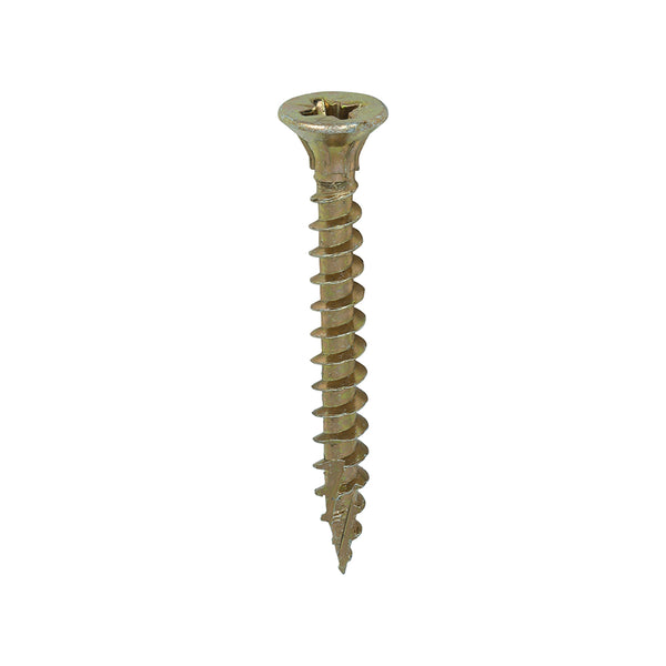 TIMCO C2 Strong-Fix Multi-Purpose Premium Countersunk Gold Woodscrews - 4.5 x 40 (200pcs)