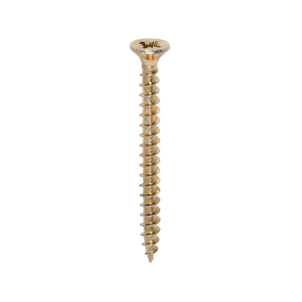 TIMCO Solo Countersunk Gold Woodscrews - 4.5 x 50 (200pcs)