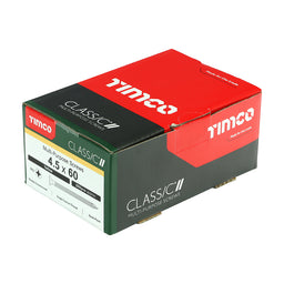 TIMCO Classic Multi-Purpose Countersunk Gold Woodscrews - 4.5 x 60 (200pcs)