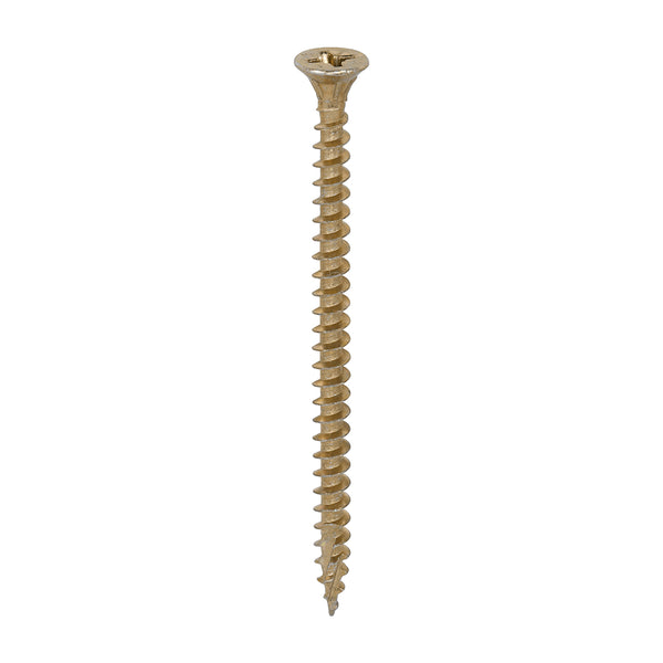 TIMCO C2 Strong-Fix Multi-Purpose Premium Countersunk Gold Woodscrews - 4.5 x 70 (200pcs)