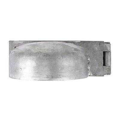 TIMCO Heavy Duty Padlock Protection Bar Right Hot Dipped Galvanised - 7.5