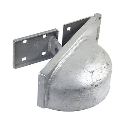 TIMCO Heavy Duty Padlock Protection Bar Left Hot Dipped Galvanised - 7.5